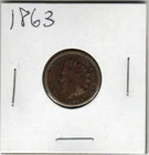 1863 Indian Head Cent Coin