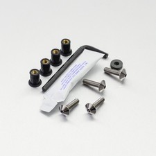 Titanium Screen Kit 4 Bolt 20mm Natural | Pro-Bolt