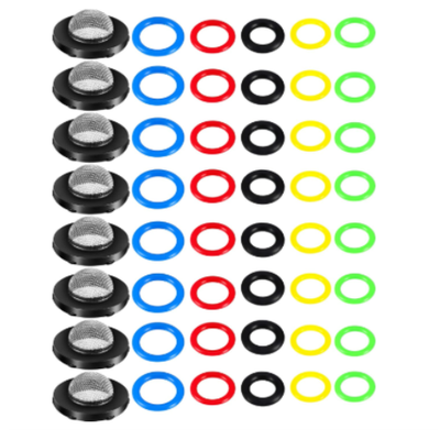 #ad #ad 48Pc Pressure Washer O Ring Kit Pump Hose Gun Sealing Ring Set $13.30