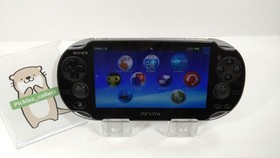 PS Vita Crystal Black PCH 1100 Console w/8GB USB Wi-Fi PSV Tested Sony 0507J