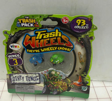 Trash Packs Trash Wheels Series 3 Dirty Dinos 2 Cars New Moose Toys New 2