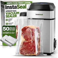 InstaSeal Food Vacuum Sealer Machine, Upright Vacuum Sealer Machine 🔥🔥🔥