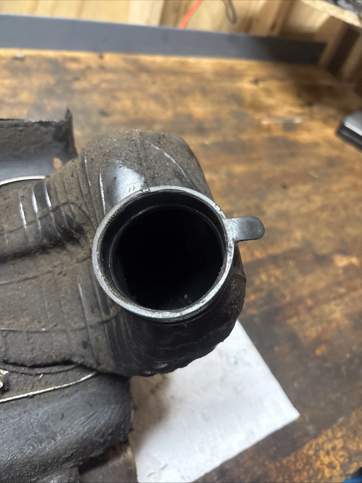 1990 89-94 KDX200 KDX 200 OEM Airbox Air Cleaner Filter Case Housing Joint Boot