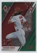 2022 Panini Chronicles Phoenix Green 39/75 Brandon Marsh #2 Rookie RC