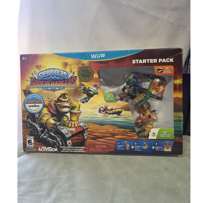 Activision Skylanders Superchargers Starter Pack Wii U Donkey Kong Stealth Elf
