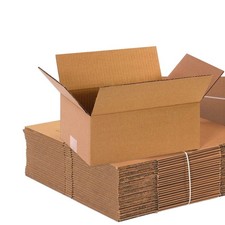 BOX USA Shipping Boxes Medium 12L x 8W x 5H, 25-Pack  Corrugated Cardboard Box