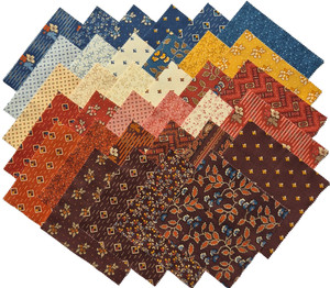 PAMELIA'S PATH Charm Pack from MODA - (42) 5" fabric squares set - #47550PP
