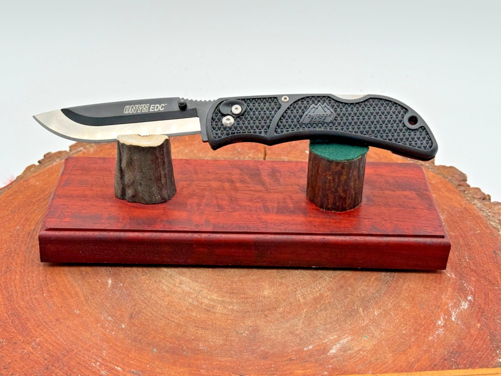 Outdoor Edge Onyx Lite Folding Knife 2.75" Stainless Steel &