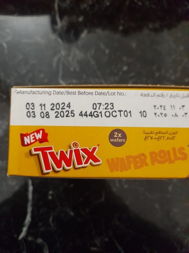Twix + Bounty Wafer Rolls Milk Chocolate Bars Full Box of 12 x 22.5g Bars Each - Picture 2 of 5