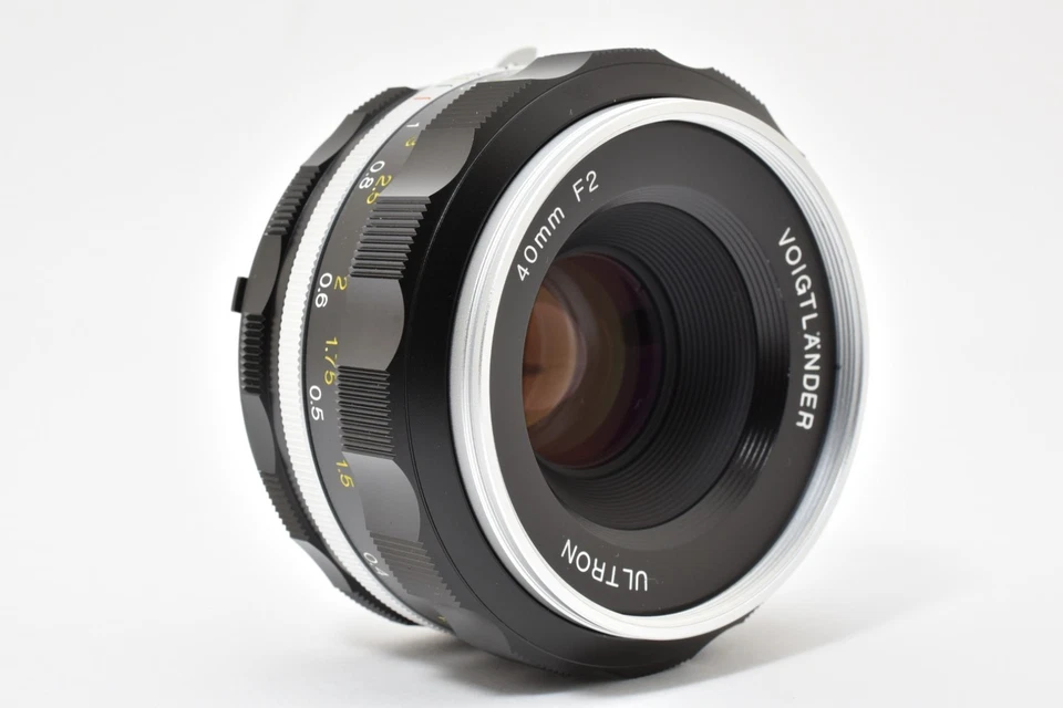 [N.Mint] Voigtlander Ultron 40mm f2 Aspherical SL IIs Nikon Ai-s Lens ＃2656764 - Image 4 of 4