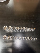 LOT OF 21 SNAP-ON TOOLS 3/8  Drive 6 Point, M...