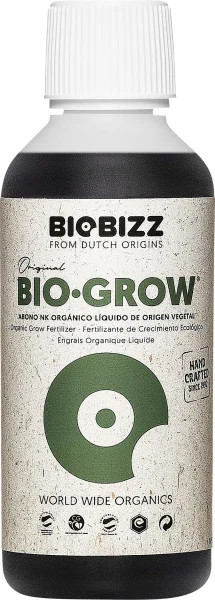 Biobizz Grow DüNger Bio-Grow 250 Ml Sofort- Und Langzeitwirkung PflanzendüNger-image