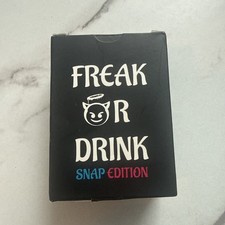 Freak Or Drink Drinking Adult Card Game - Snap Edition