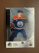 2025-26 SP Game Used Quinn Hutson Authentic Rookies #AR-QH RC Edmonton Oilers