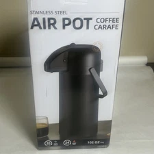 Airpot Coffee Carafe 102oz 3L Coffee Dispenser Thermal with Pump