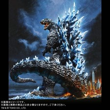 X-PLUS GODZILLA Final Wars 2004 LED Figure Poster ver Serial No. Yuji Sakai Ric