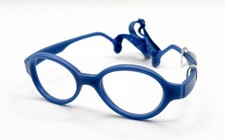MIRAFLEX BABY LUX 2 BRIGHT BLUE AUTHENTIC EYEGLASSES 40-18