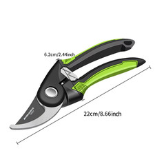 Industrial Grade Pruning Shears Are Labor-Saving Gardening Tools with Sharp, Dur