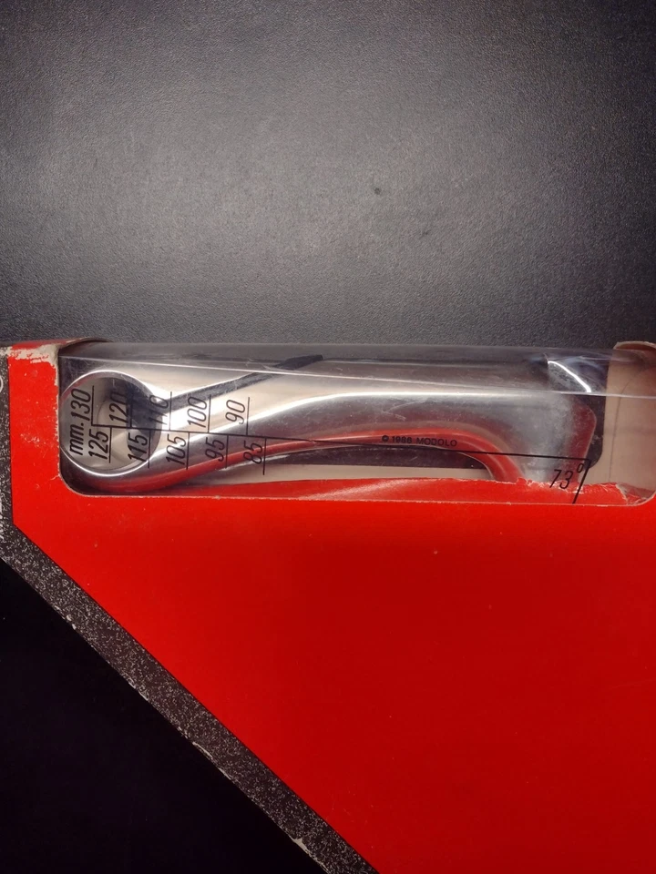 NOS Modolo X-TENOS Hi-Tech 130mm Length 26.0mm Clamp 22.2 Quill Stem Vintage - Image 3 of 4