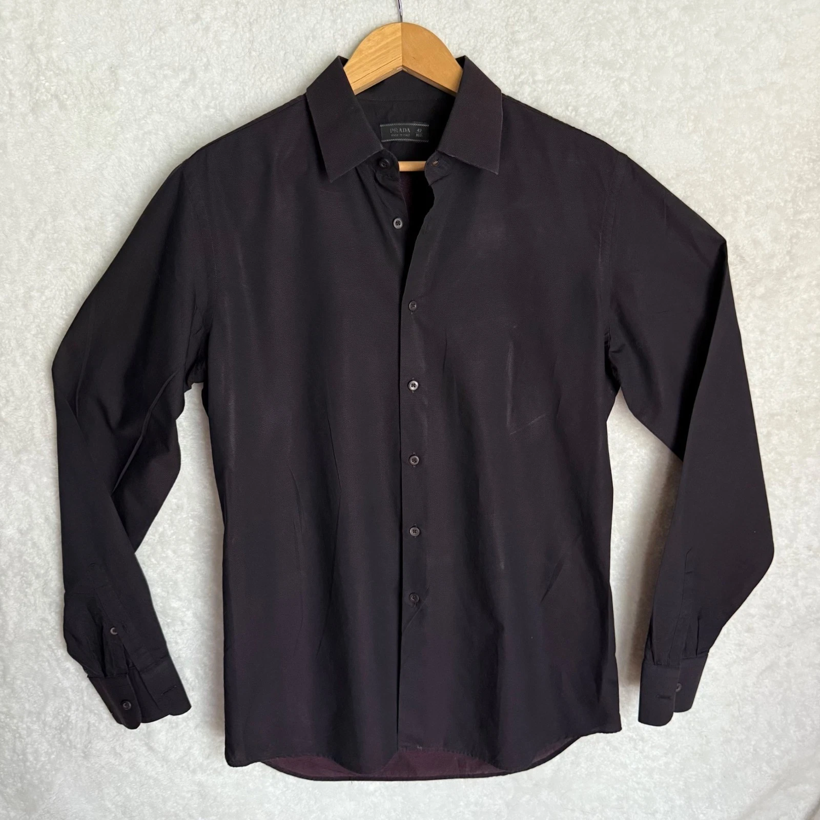 Lotto camicia uomo Prada manica lunga con bottoni x2