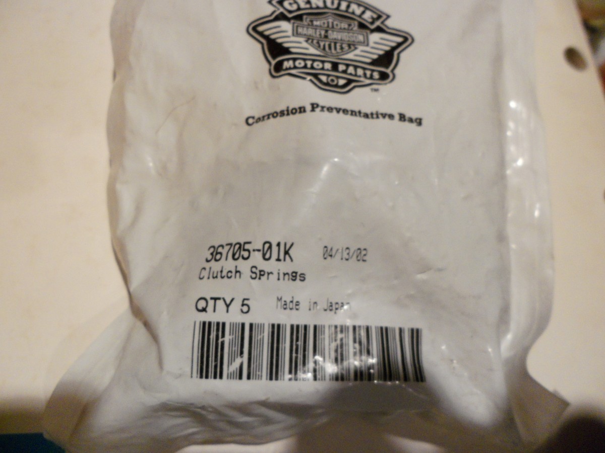 鈴木 Harley Davidson OEM Clutch Spring 36705-01K Qty 4 - Sun