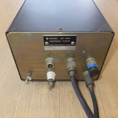 KENWOOD TRIO AT-180 HF ANTENNA TUNER Amateur Radio Tested Working