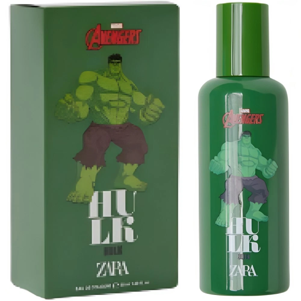 Zara Kid Marvel Avengers Hulk Boys Fragrance EDC Eau De Cologne 50 ML 1.7 FL OZ