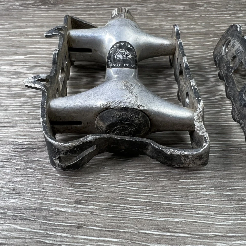 Old School BMX Odyssey Svelte Comp 踏板 9/16 英寸黑色合金 MTB — 第 3/4 张图片