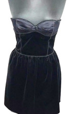 Dolce and Gabbana D&G boned corset sexy bustier race dress IT42 UK8-10 US4-6