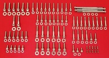 1991-2025 HARLEY ARP GRADE 8 12PT SHOW POLISHED STAINLESS ENGINE BOLT SET KIT