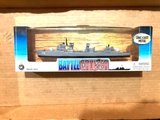 Funline Battle Cruiser Zinc Cast Metal cruizer guided missiledestroyer brand new