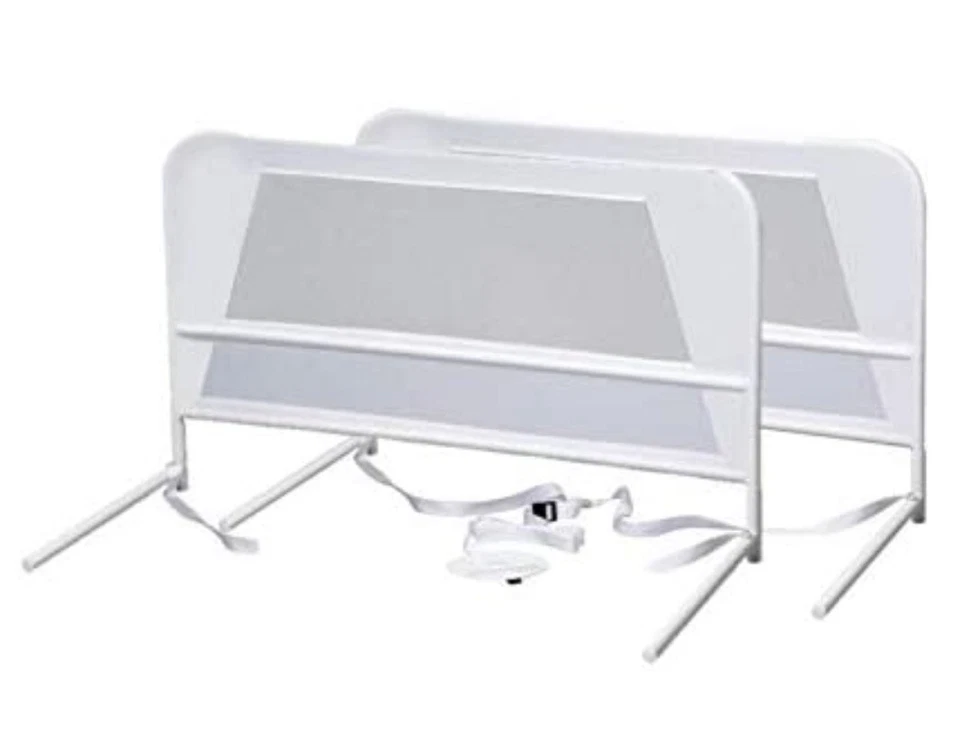 Paquete doble de rieles de cama para niños KidCo BR303 - barandilla de montaje rápido para niños pequeños... Foto 2 de 3