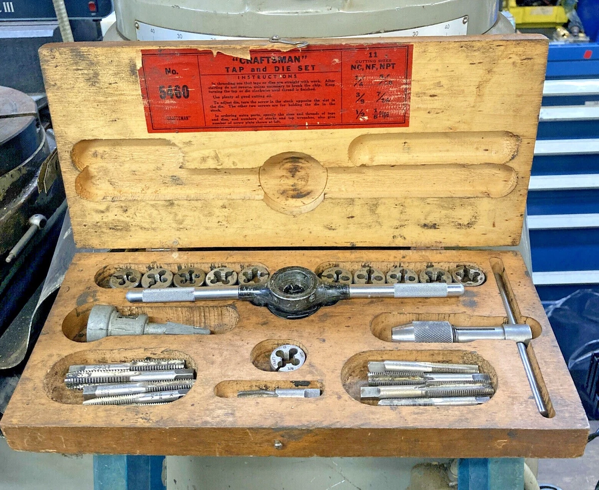 Craftsman tap cheap and die