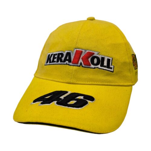 Valentino Rossi The Doctor KeraKoll VR46 MotoGP Motorsports Vintage Hat Cap - Afbeelding 1 van 9