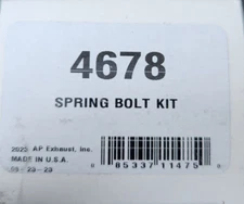 AP Exhaust 4678 Exhaust Manifold Bolt and Spring Kit