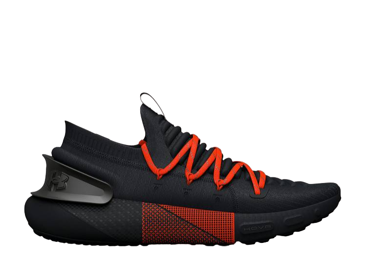 UNDER ARMOUR MENS TENNIS SHOE BLACK UA HOVR PHANTOM 3 REFLECT