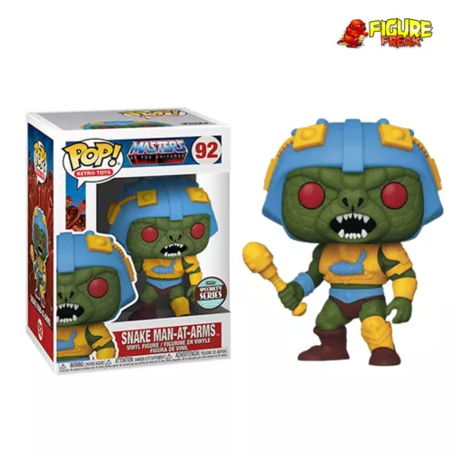 Funko POP! Specialty Retro Toys MOTU Snake Man-At-Arms Vinyl Figure 92 (NM Box!)