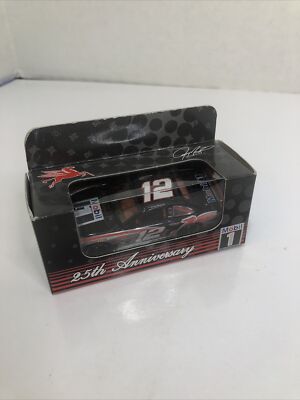 Jeremy Mayfield Mobil 1 25th Anniversary NASCAR #12 1:64 Scale Diecast Car 