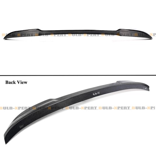 CS STYLE CARBON FIBER TRUNK SPOILER WING FOR 2017-2023 BMW G30 530i 540i F90 M5 - Picture 3 of 5