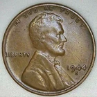 1944-D 1C Lincoln Wheat Cent XF 23lc0517-1