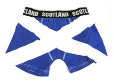 Gents Scottish Novelty Saltire Flag Boxers