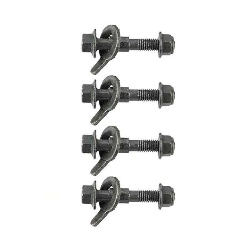 4 piezas pernos inclinables ajustables de acero alineación de cuatro ruedas universales para automóvil de 12 mm/0,47" Foto 4 de 4