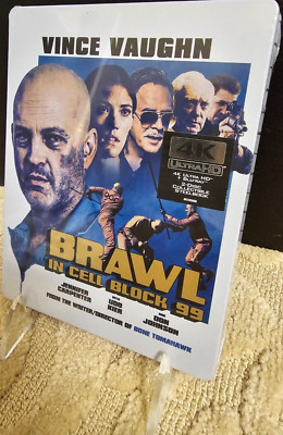 Brawl in Cell Block 99 (4K UHD + Blu-Ray, Steelbook, 2024) Vaughn, Carpenter