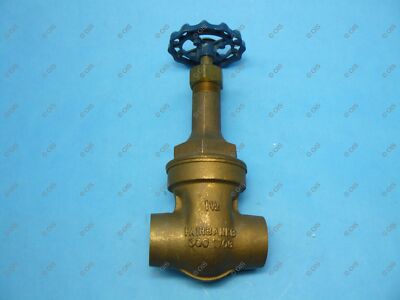 Fairbanks 0282 Bronze Gate Valve 1-1/2'' Solder Connections 300 WOG Solid Wedge