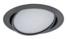 NDR RZR-CCT-621-BLK, Black 6" Low Profile Gimbal Recessed LED Downlight - New!