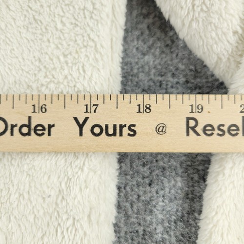 Op Hooded Jacket Girl's Large Beige Fleece Fuzzy Full Zip Hooded Long Sleeve - Picture 16 of 18