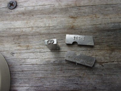 Figure ''8'' Schmidt Embossing Stamper Number Machine Nameplate Marking Tool Punch