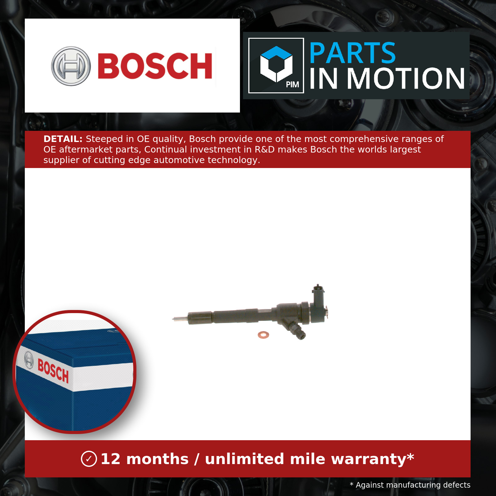 Diesel Fuel Injector fits FIAT DOBLO 223, 263 1.3D 2005 on 199A3.000 Nozzle