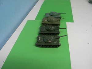 4 TIM MEE -LOT of 4TANKS -EARLY VERSIONS 1/32nd 