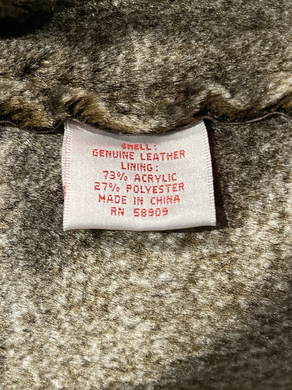 Murano Brown Genuine Leather Winter Jacket Size L… - image 6